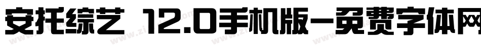安托综艺 12.0手机版字体转换